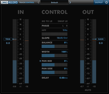 DMG Audio TrackControl v1.0.1 WiN / OSX