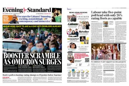 London Evening Standard – December 13, 2021