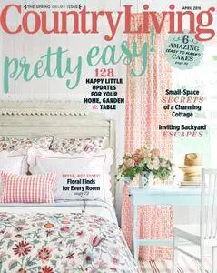 Country Living USA - April 2016