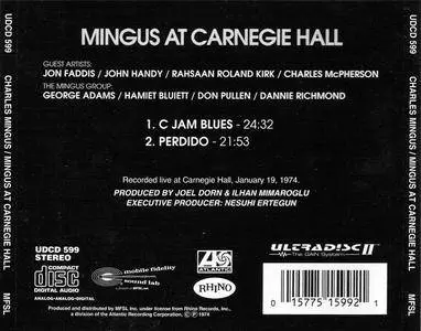 Charles Mingus - Mingus At Carnegie Hall (1974) {1994 MFSL} **[RE-UP]**