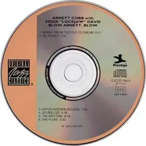 Arnett Cobb & Eddie 'Lockjaw' Davis - Blow, Arnett, Blow (1959) Remastered 1993