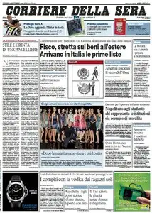 Il Corriere della Sera (25-09-09)