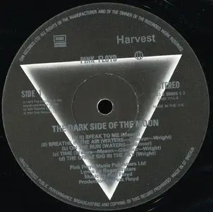 Pink Floyd - Dark side of the moon {UK Reissue} vinyl rip 24/96