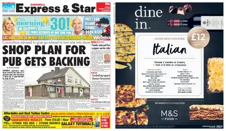 Express and Star Sandwell Edition – September 29, 2018