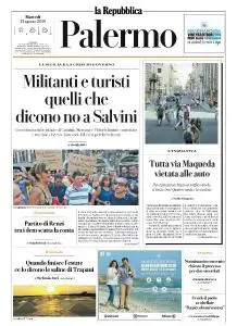 la Repubblica Palermo - 13 Agosto 2019