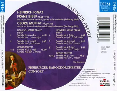 Heinrich Ignaz Franz Biber & Georg Muffat - Freiburger Barockorchester - Sonatas (2002) {Repost}