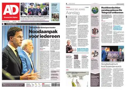 Algemeen Dagblad - Alphen – 10 maart 2020