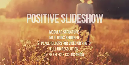 Positive Slideshow - Project for After Effects (VideoHive)