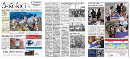 Gibraltar Chronicle – 17 September 2021