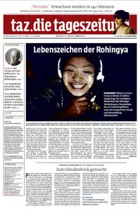 Tageszeitung TAZ vom 10 Juni 2015