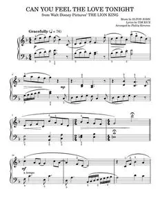 Can You Feel The Love Tonight [Classical version] (from The Lion King) (arr. Phillip Keveren) - Elto (Easy Piano)