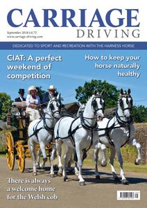 Carriage Driving - September 2018