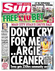 The SUN with TvBiZ and me  - Thursday, 04 April 2013