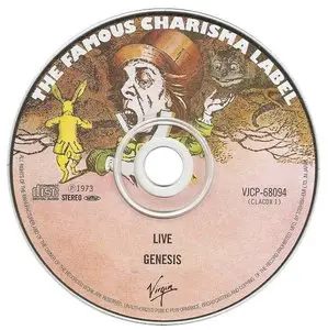 Genesis - Genesis Live (1973) [1994, Japan, Toshiba-EMI]