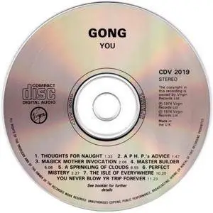 Gong - You: Radio Gnome Invisible Part 3 (1974) {1990, Reissue}