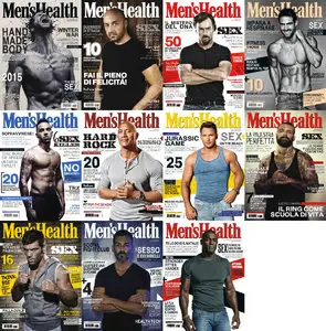 Men's Health Italia - 2015 Full Year Issues Collection