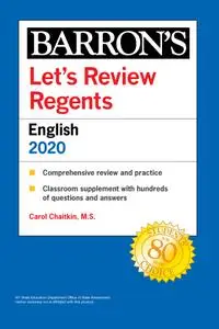 Let's Review Regents: English 2020 (Barron's Regents NY)
