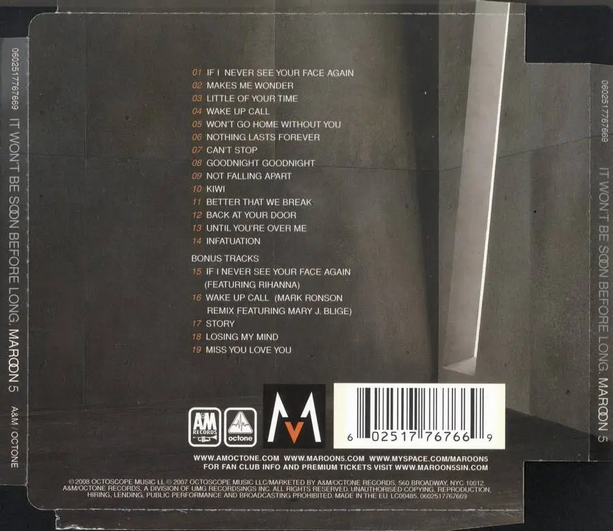 maroon 5 overexposed deluxe edition zip