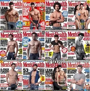 Men's Health India 2013 Full Collection (All True PDF)