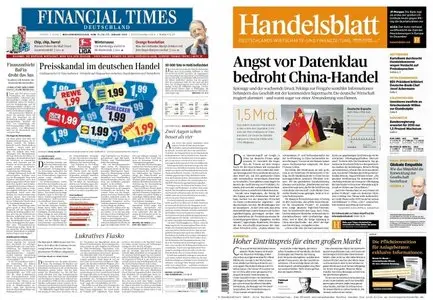 FinancialTimesDeutschland & Handelsblatt vom 15.01.2010