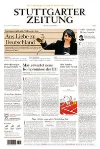 Stuttgarter Zeitung Stadtausgabe (Lokalteil Stuttgart Innenstadt) - 22. Januar 2019