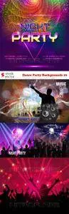 Vectors - Dance Party Backgrounds 16