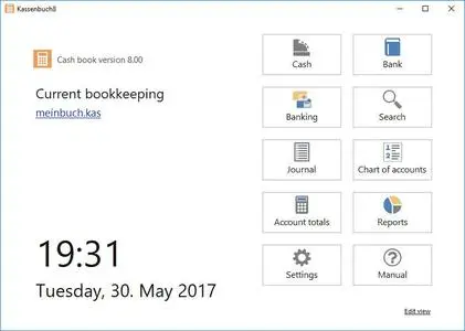 Softwarenetz Cash Book 8.05 Multilingual