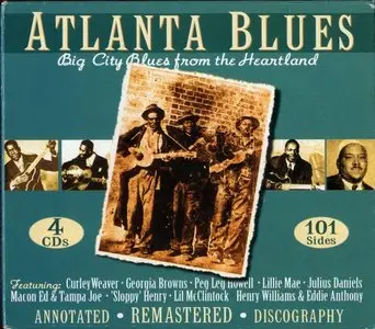 VA - Atlanta Blues - Big City Blues From The Heartland [4CD Box Set] (2005)