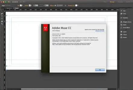 Adobe Muse CC 2015.0.0.597 Multilangual Mac OS X