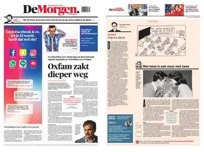 De Morgen – 14 februari 2018