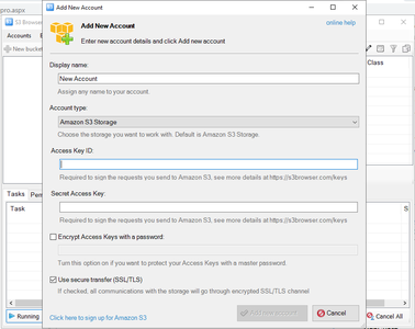 NetSDK Software S3 Browser Pro 10.3.1