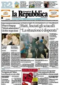 La Repubblica (18-01-10)