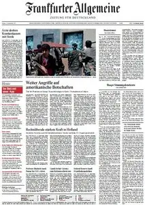 Frankfurter Allgemeine Zeitung vom Freitag, 14. September 2012