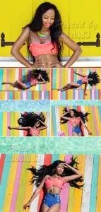Stock Photo - Model Black Girl
