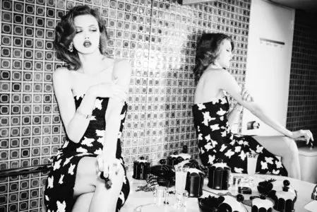 Lindsey Wixson by Ellen von Unwerth for Vоgue Russia July 2015