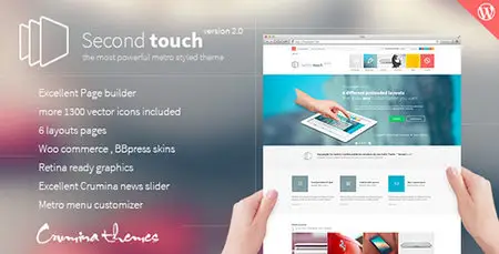 ThemeForest - Second Touch v1.7.2 - Powerful metro styled theme