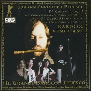 Johann Christoph Pepusch (1667-1752) - Il Grande Barocco Tedesco - 6 Concerts op. 8 and 6 Sonatas - Ferrarini  2 CDs