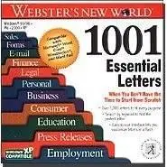 Webster’s new world 1001 Essential Letters