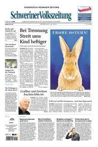 Schweriner Volkszeitung Gadebusch-Rehnaer Zeitung - 31. März 2018
