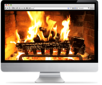 ScreensaverPlus Relaxing Fireplace Screensaver v1.4