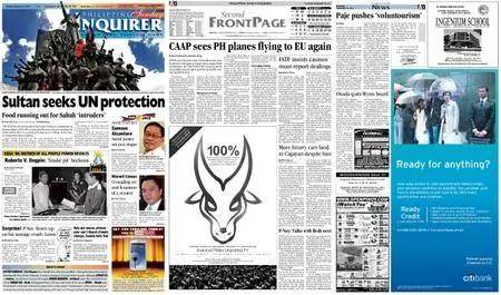 Philippine Daily Inquirer – February 24, 2013