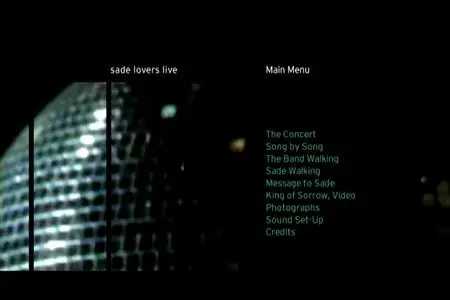 Sade - Lovers Live (2002)