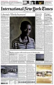 International New York Times - 11 December 2015