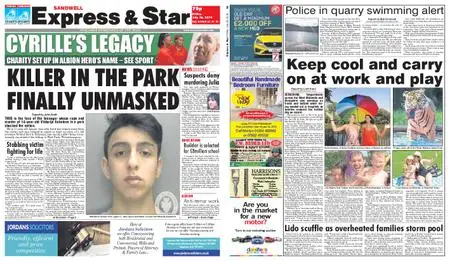 Express and Star Sandwell Edition – July 26, 2019