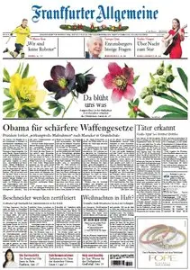 Frankfurter Allgemeine Sonntagszeitung vom 16 Dezember 2012