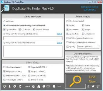 TriSun Duplicate File Finder Plus 10.0 Build 046 Multilingual Portable