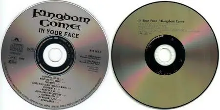 Kingdom Come - In Your Face (1989) [2CD - 1 original and 1 subsequent remastered version]