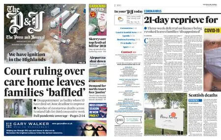 The Press and Journal Highlands and Islands – May 21, 2020