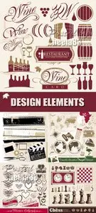 Various Design Elements Vector