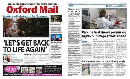 Oxford Mail – November 20, 2020